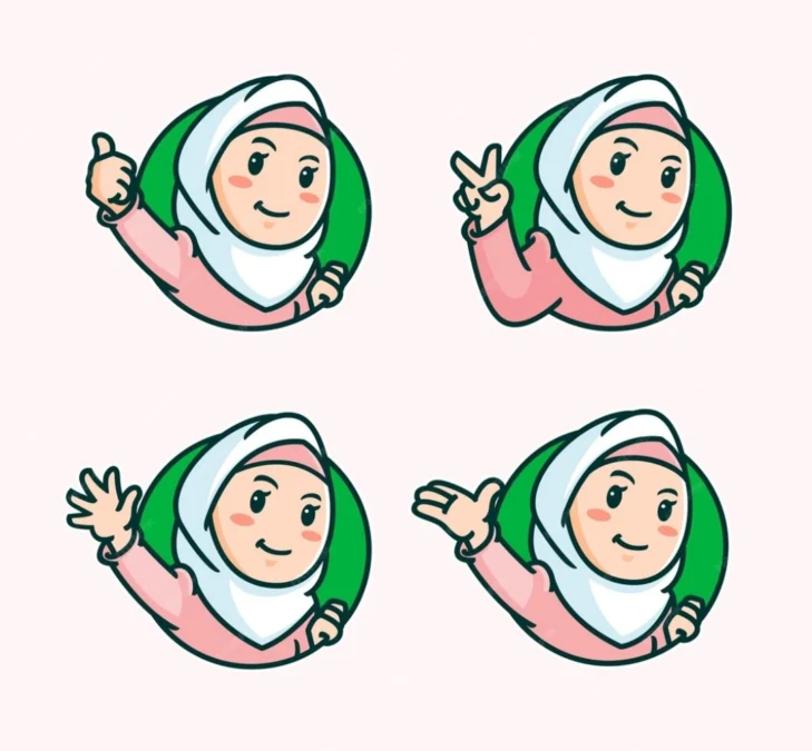 Stiker Muslimah Untuk WhatsApp yang Bisa Kamu Pakai Untuk Mengekspresikan Diri