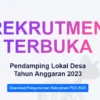 LINK Rekrutmen Kemendesa Tahun 2023, capture via rekrutmenpld