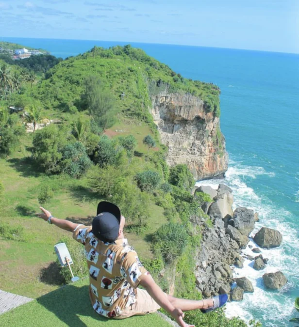 Keindahan Puncak Segoro Yogyakart/ foto via SC ig/ridwansyahridwan