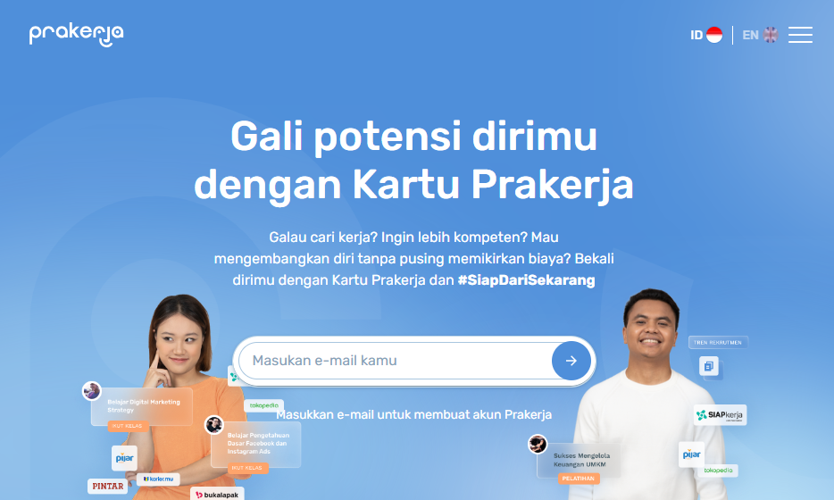 Prakerja Tahun 2024 Telah di Buka/foto via Prakerja