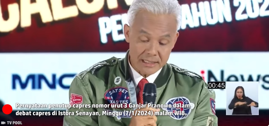 Ganjar Mendorong Penguatan BSSN dan Peningkatan Kecepatan Internet/foto SC via YouTube