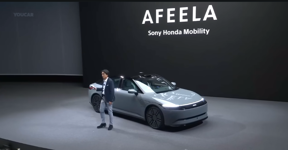 Sony Pamerkan Afeela EV/ Sumber foto SC VIA YouTube/YOUCAR