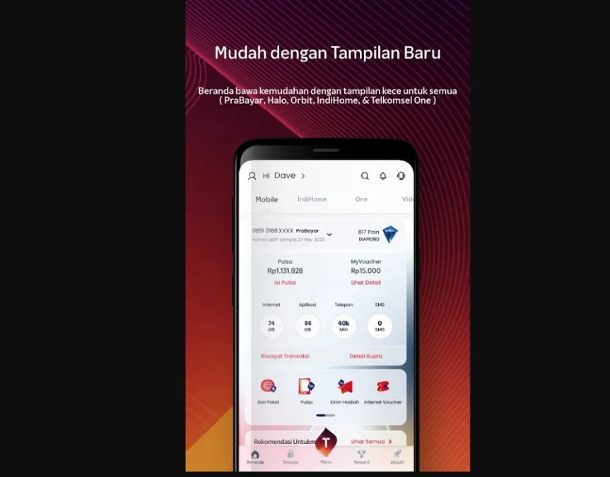 Daftar Harga Pulsa Telkomsel, capture via Google Play Store