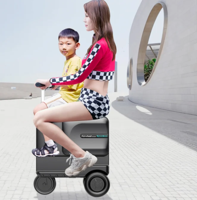 Koper Airwheel SE3 Adalah Koper Pintar yang Bisa Memudahkan Setiap Perjalanan Kamu. Sumber: @Airwheel