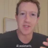 CEO Meta Mark Zuckerberg Menyatakan Niatnya Melakukan Akselerasi Dalam Pengembangan AI. Sumber: Screenshot Instagram @zuck