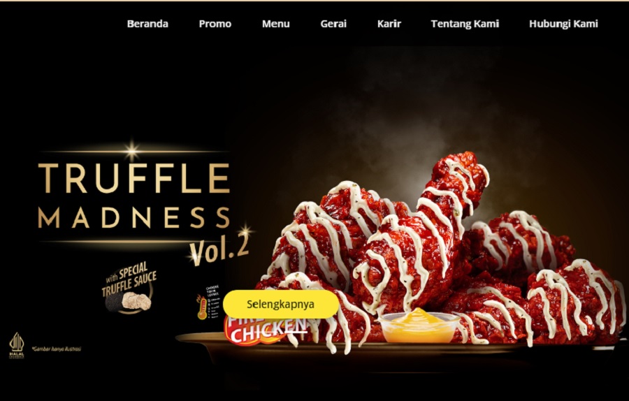 Richeese Factory Terdekat, capture via richeesefactory,com