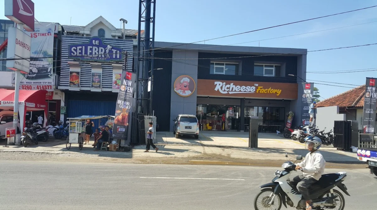 Richeese Factory Subang Hadir Untuk Kab=mu Penyuka Pedas dan Keju Dengan Harga Terjangkau. Foto: Google Maps