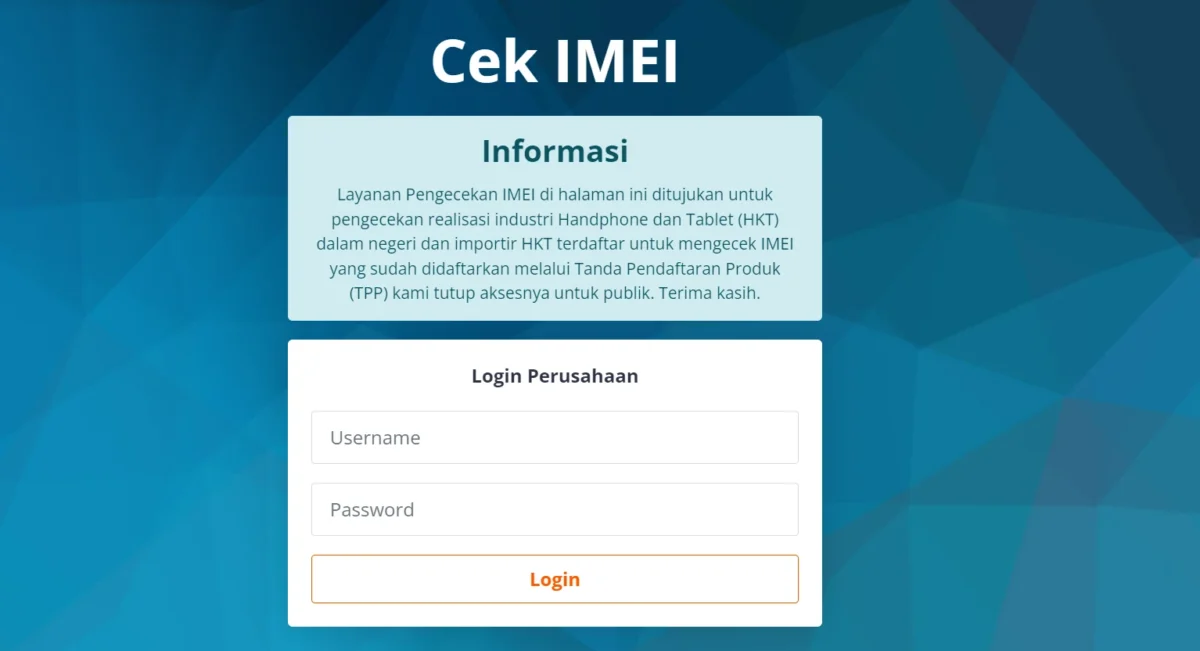 Cara cek IMEI iPhone Terdaftar