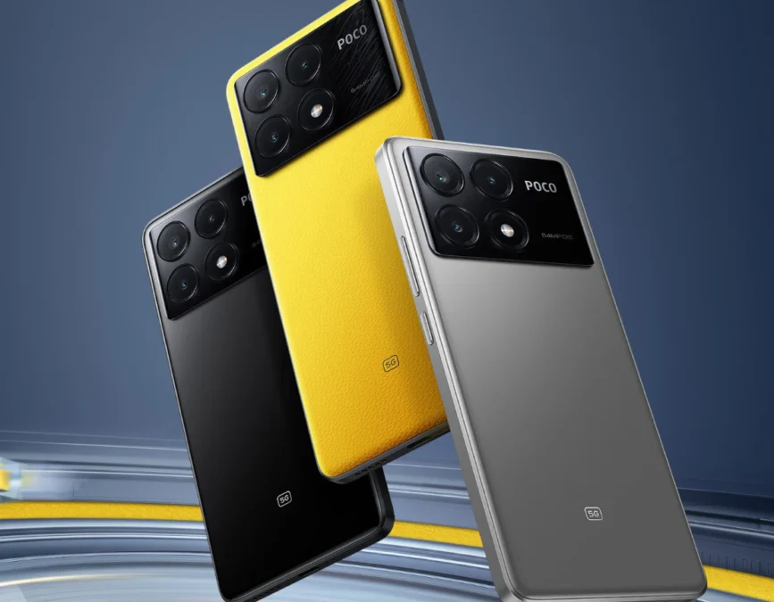 Poco X6 Pro Usung HyperOS dari Xiaomi. Foto: @mi.co.id
