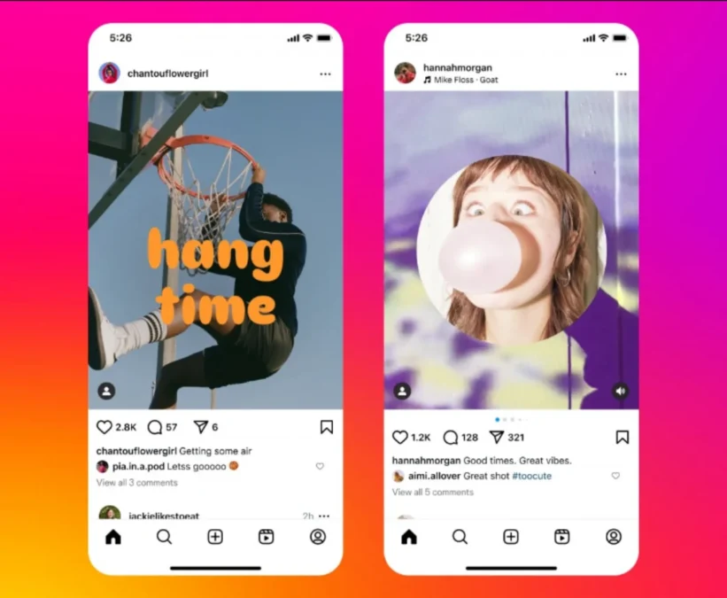 Fitur edit feed Instagram