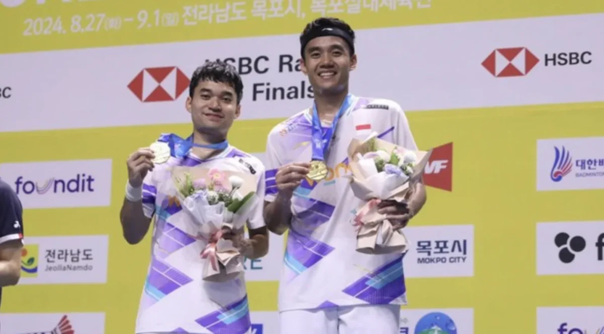 Leo dan Bagas Juara Korea Open 2024