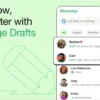 WhatsApp Perkenalkan Fitur Drafts untuk Mempermudah Pengguna