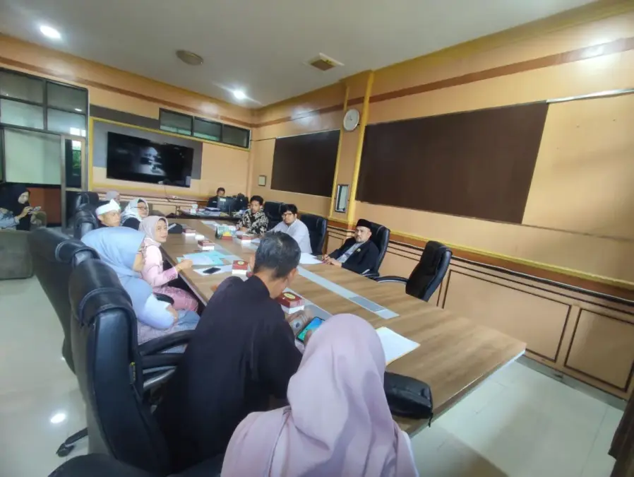 Komisi I DPRD Subang saat melakukan rapat bersama Dinas Arsip dan Perpustakaan.