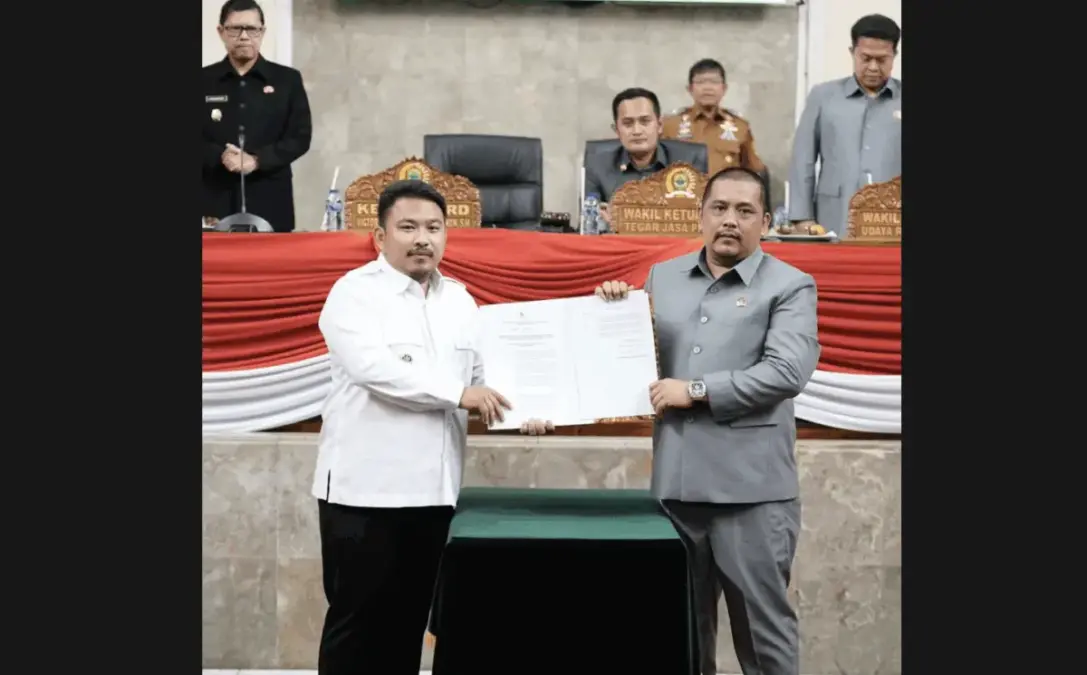 Ketua DPRD Subang Victor Wirabuana