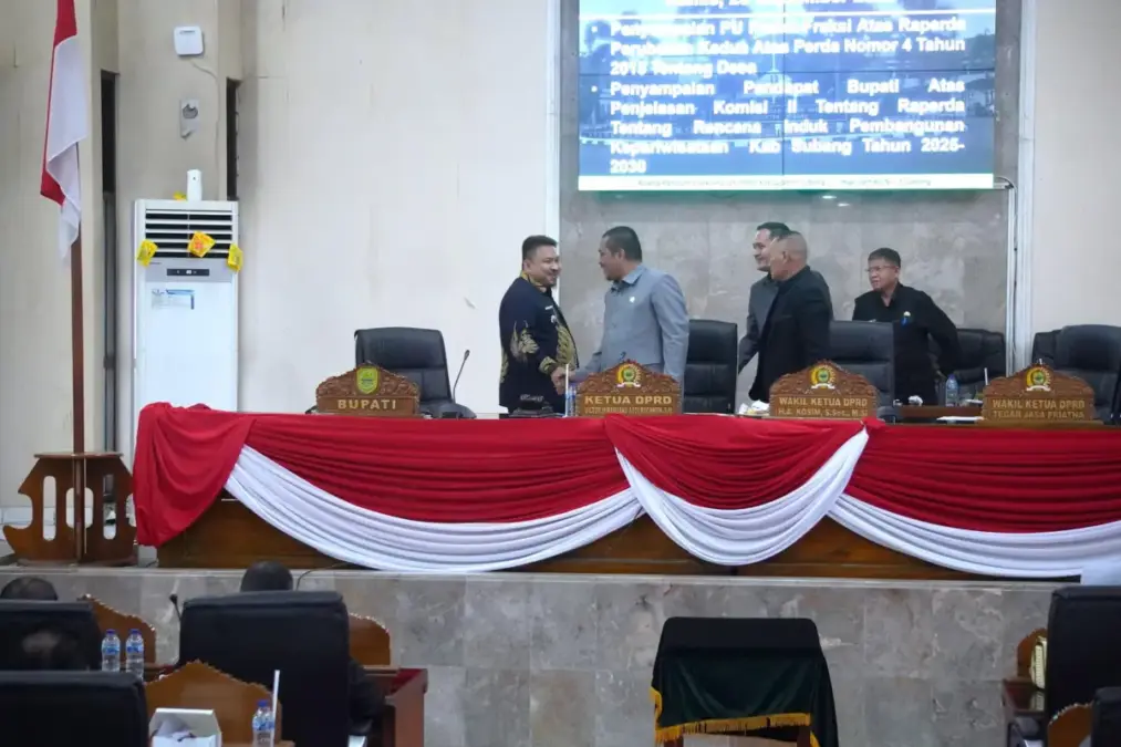 KANG REY DUKUNG PENUH RENCANA INDUK PEMBANGUNAN KEPARIWISATAAN KABUPATEN SUBANG