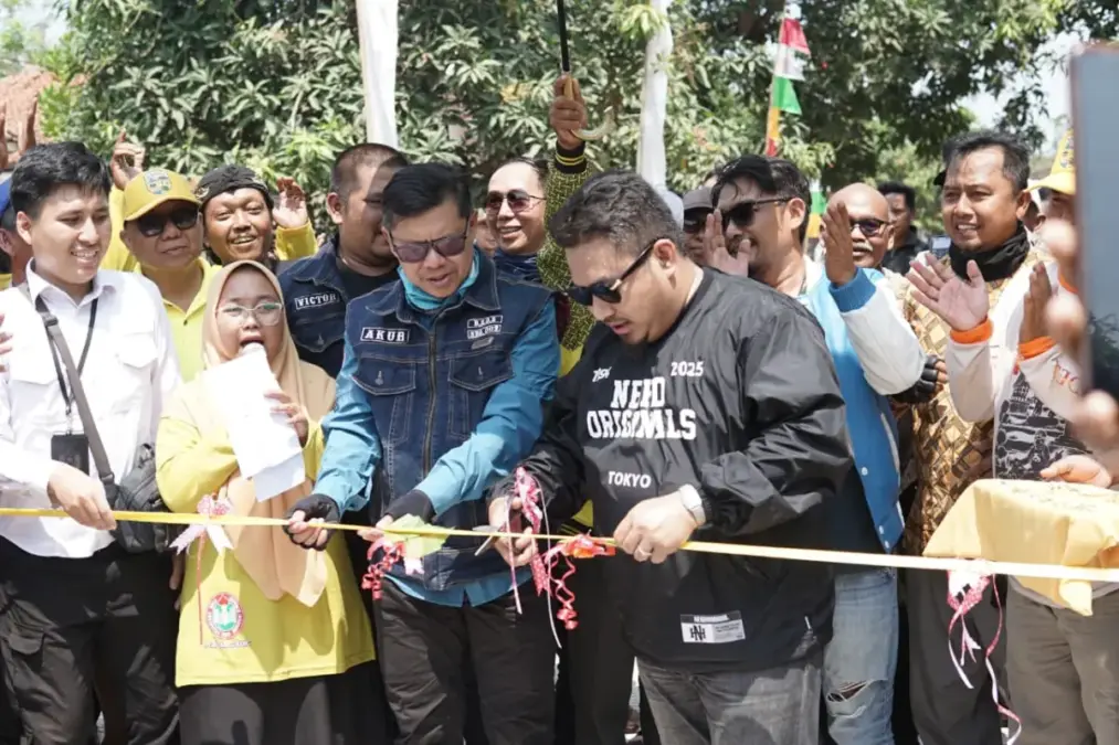 RESMIKAN JALAN DI BLANAKAN, BUKTI PEMERATAAN PEMBANGUNAN
