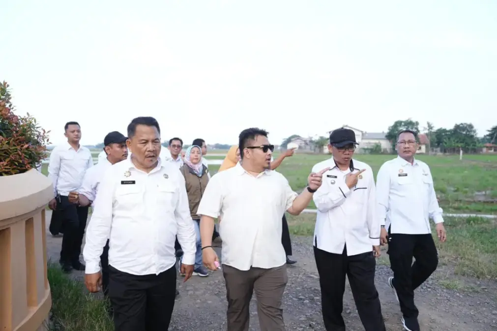 KANG REY TINJAU LAHAN POTENSI PEMBANGUNAN RUMAH SAKIT PANTURA