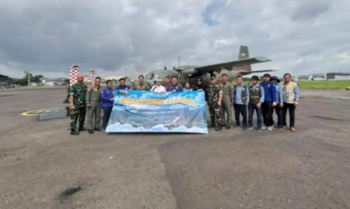 Cegah Cuaca Ekstrem, BMKG dan Pemprov Jabar Gelar OMC hingga 29 Januari 2026 Cegah Cuaca Ekstrem