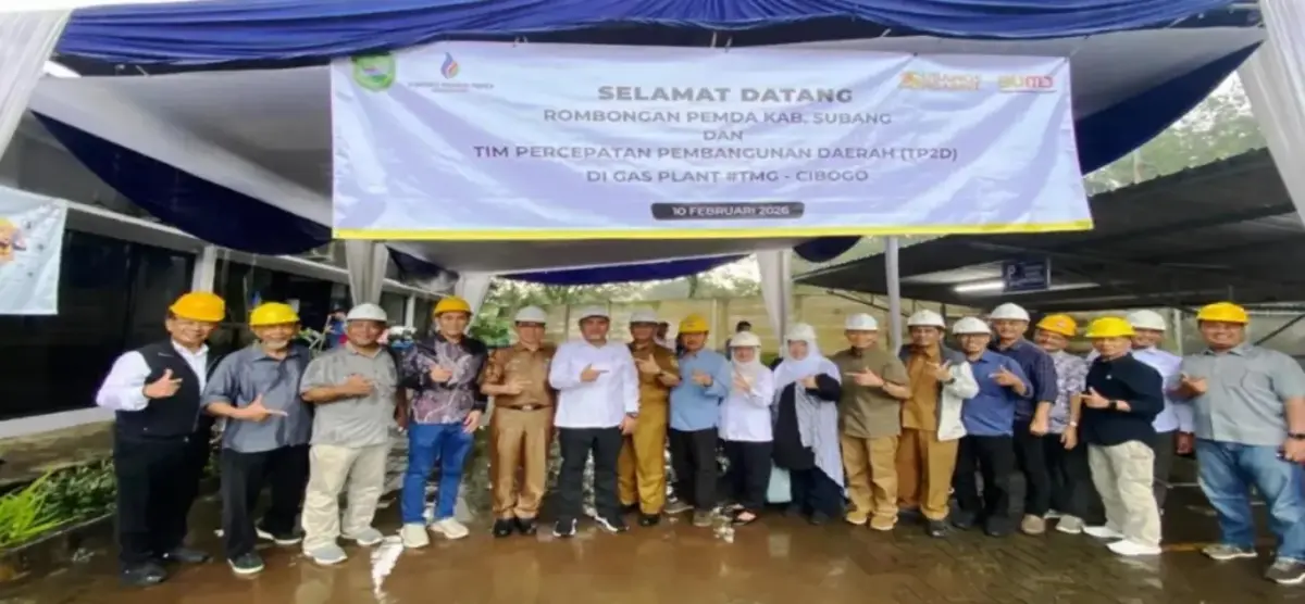 Sekda Subang Kunjungi Gas Plant PT SEA, Dorong Optimalisasi Potensi Migas Daerah