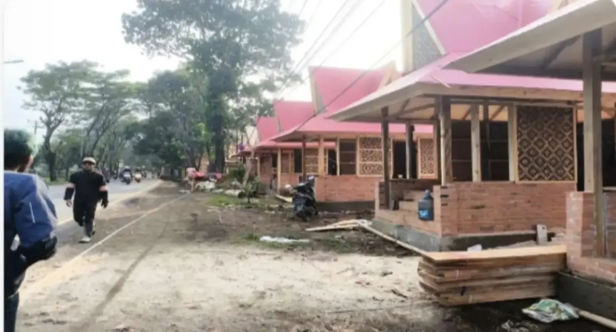 Janji KDM, Kios Pedagang Jalancagak Subang Mulai Dibangun