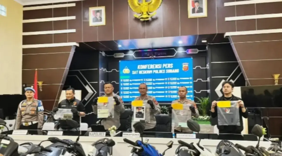 Polres Subang Bekuk Komplotan Curanmor, 9 pelaku ditangkap, 16 motor diamankan Polres Subang Bekuk Komplotan Curanmor, 9 pelaku ditangkap, 16 motor diamankan