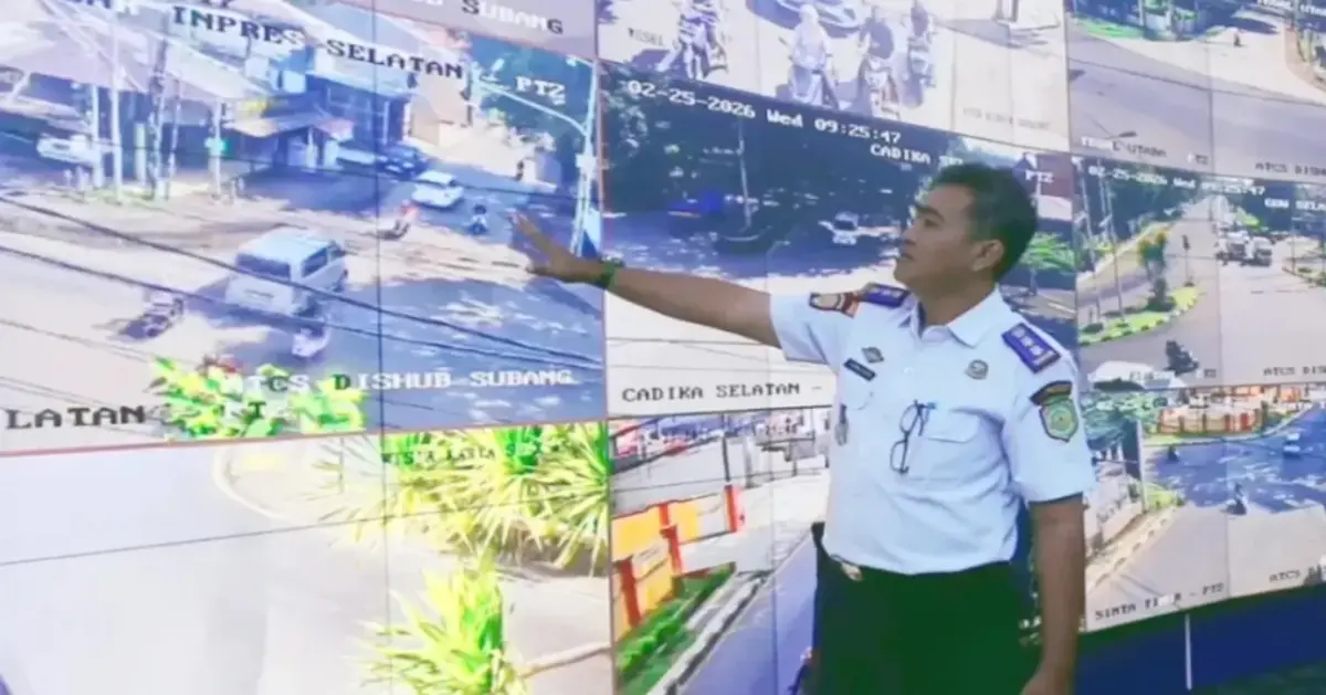 Dishub Subang Pasang 41 CCTV untuk Pantau Arus Mudik Lebaran 2026