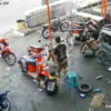 Penganiayaan di Bengkel Motor