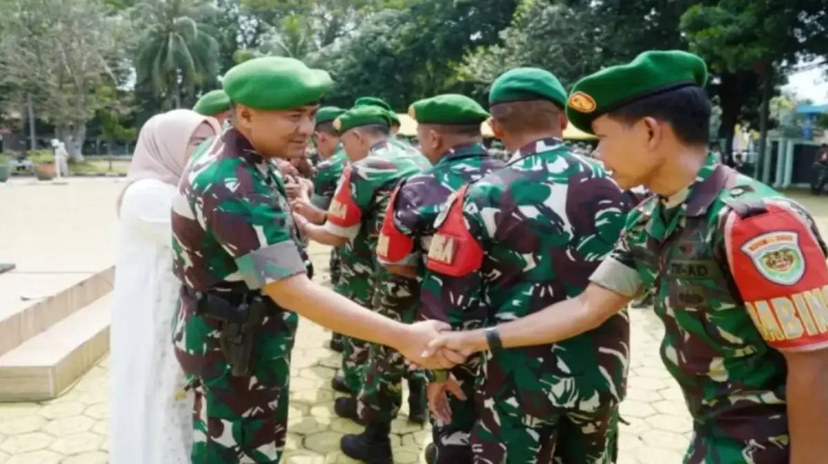 Perkuat Soliditas, Kodim 0605/Subang Gelar Halal Bihalal