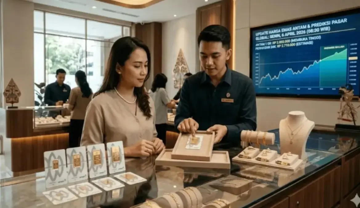 Cek Harga Emas Perhiasan di Awal Pekan Kedua April Hari Ini, Minat Investasi Tetap Tinggi