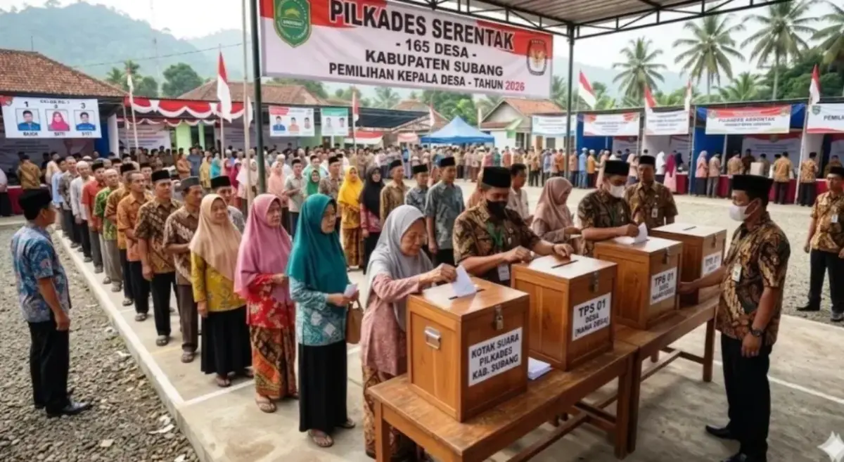 Digelar di 165 Desa, Dispemdes Subang Siapkan Anggaran Rp24 Miliar untuk Pilkades Serentak