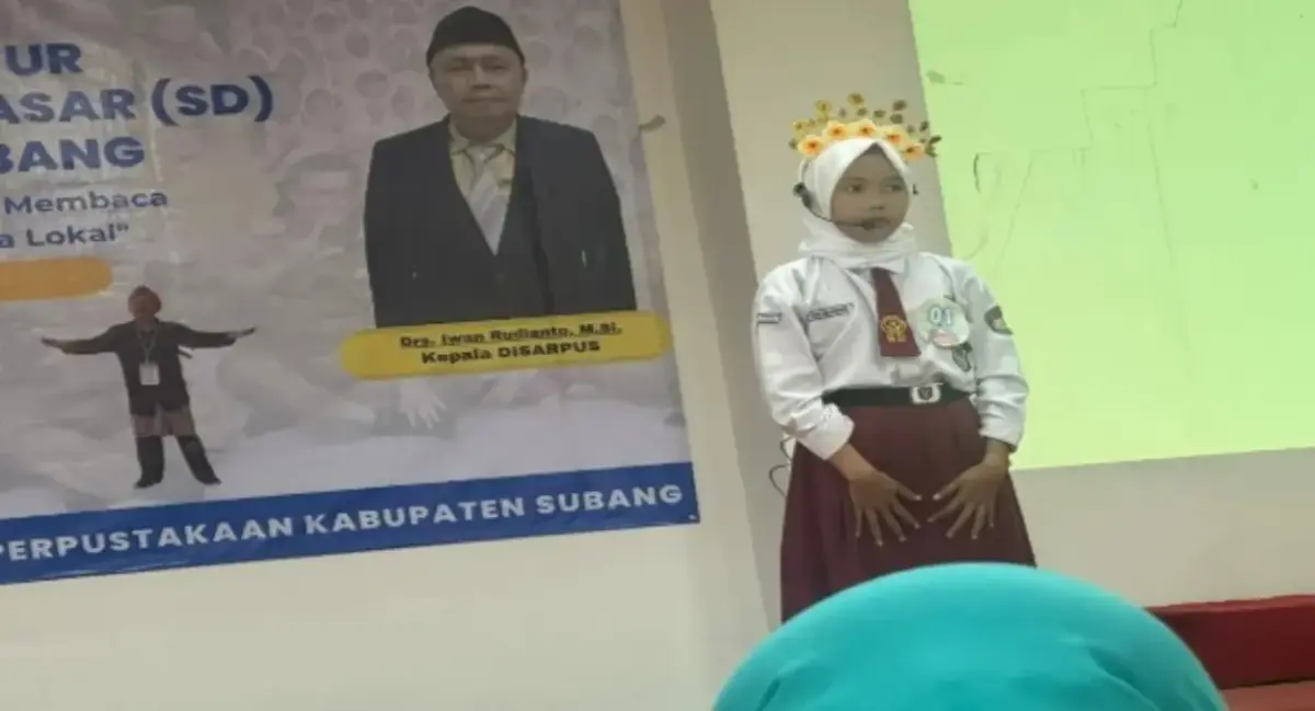 Tingkatkan Kegemaran Membaca Sejak Dini, Disarpus Subang Gelar Lomba Bertutur Tingkat Sekolah Dasar