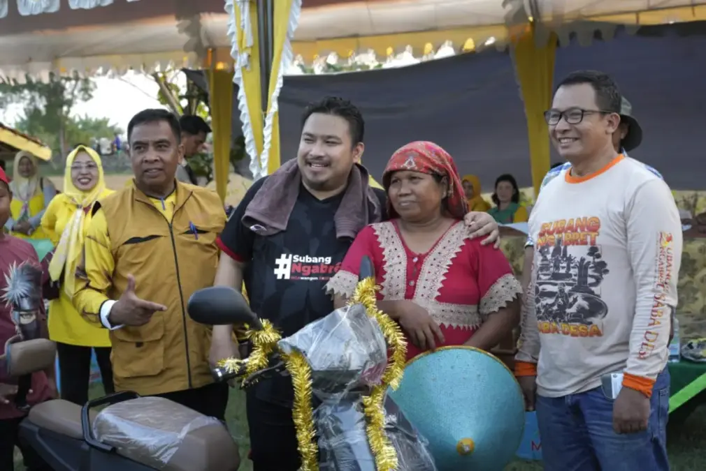 Saba Desa ke Kecamatan Pamanukan, Bupati Subang Tegaskan Pembangunan Subang Merata