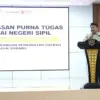 Bupati Subang Serahkan SK Pensiun 181 ASN, Apresiasi Pengabdian untuk Kemajuan Subang
