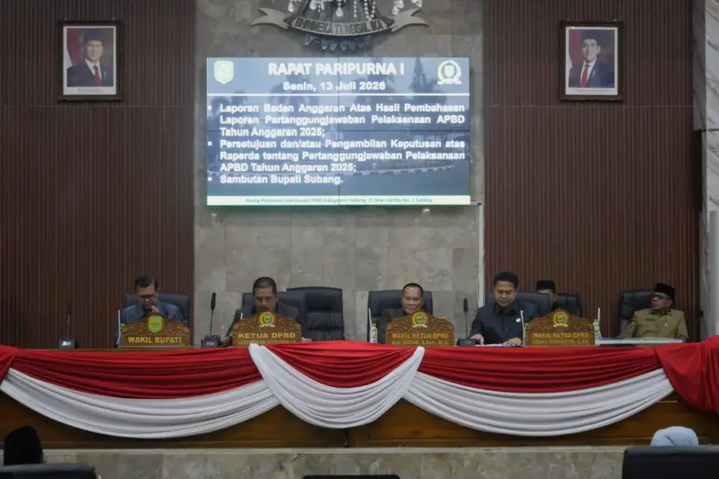 Rapat DPRD Kabupaten Subang