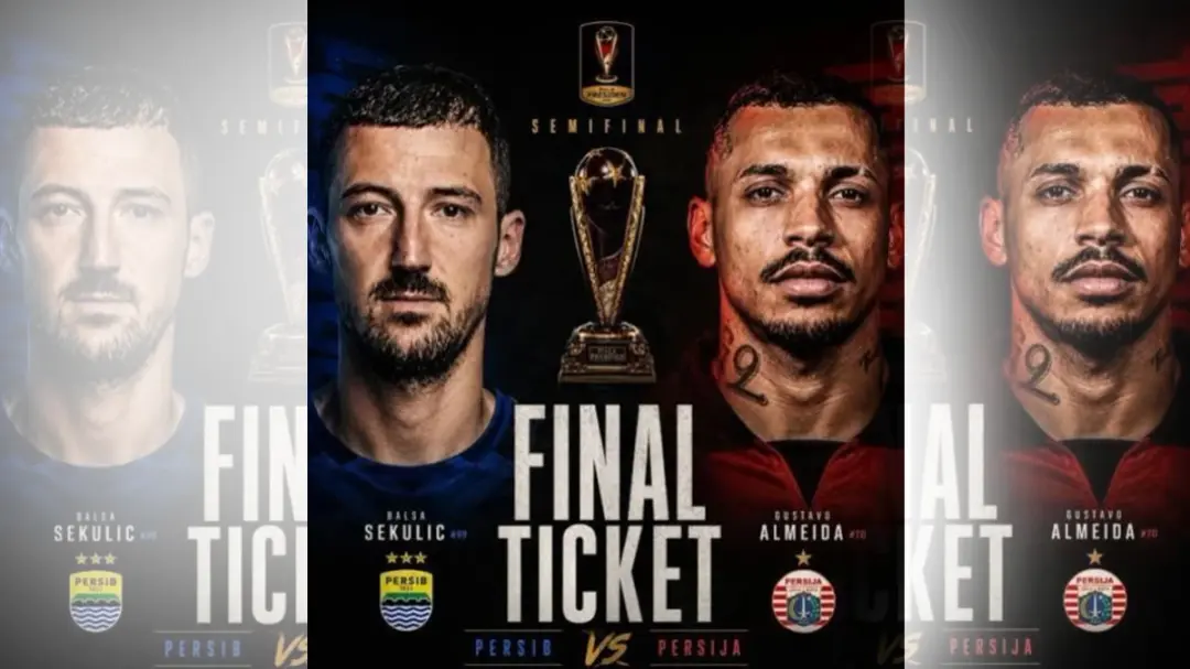 El Clasico Indonesia! Persib Bandung vs Persija Jakarta Berebut Tiket Final Piala Presiden 2026