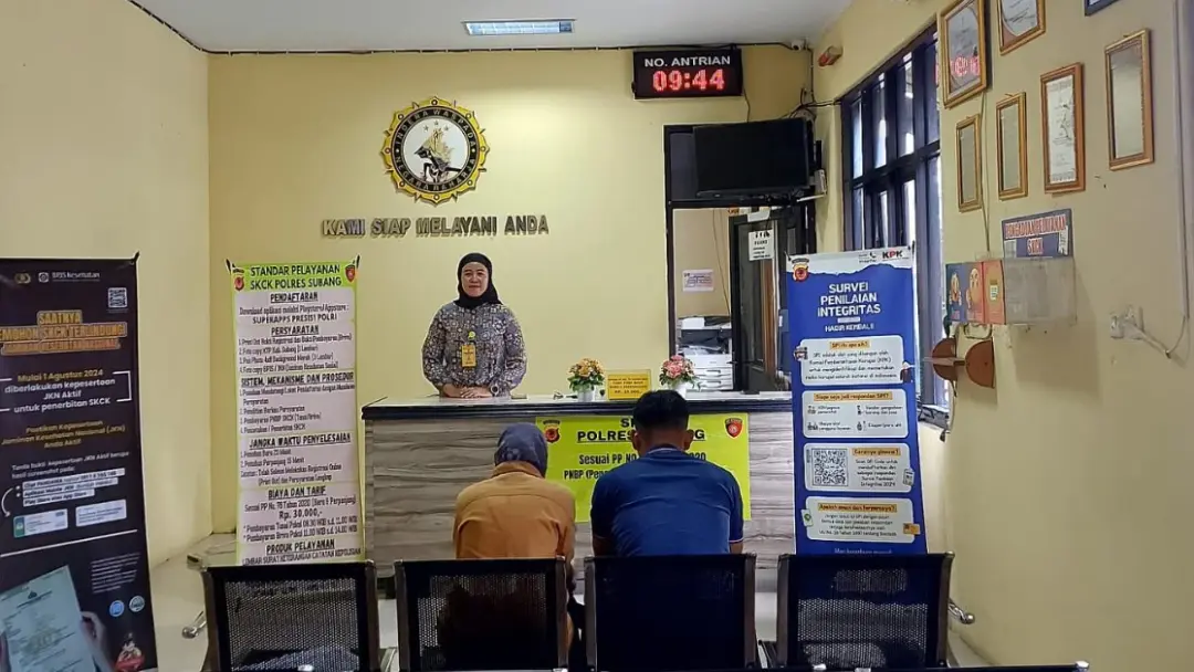 Jadwal Pelayanan SKCK di Polres Subang, Ini Cara Buat dan Syaratnya