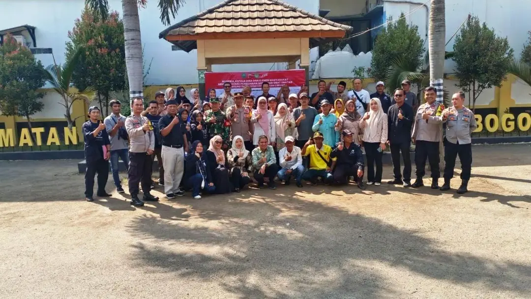 Muspika dan Warga Cibogo Tolak Miras hingga Knalpot Brong