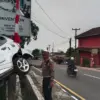 Honda Jazz Kecelakaan di Ciater Subang, Pengemudi Meninggal Dunia