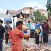 Kecelakaan di Purwakarta, Truk Tabrak Rumah Warga