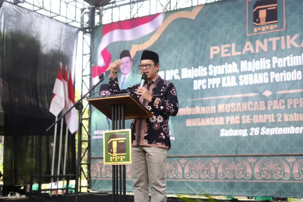 Wakil Bupati Subang Hadiri Pelantikan DPC PPP Subang, Dorong Kolaborasi Untuk Pembangunan Daerah Wakil Bupati Subang Hadiri Pelantikan DPC PPP Subang, Dorong Kolaborasi Untuk Pembangunan Daerah