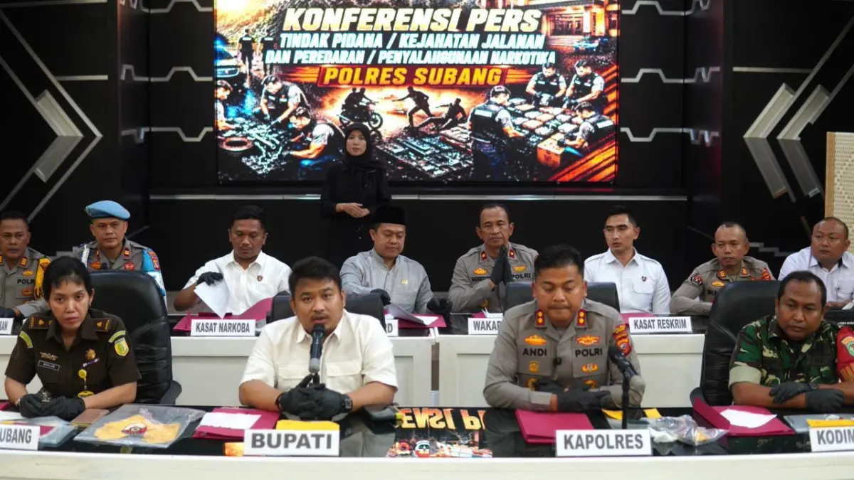 Hanya 18 Hari Selama Agustus 2026 Polres Subang Ungkap 11 Kasus Narkoba dan Amankan 14 Tersangka Hanya 18 Hari Selama Agustus 2026 Polres Subang Ungkap 11 Kasus Narkoba dan Amankan 14 Tersangka