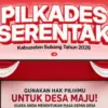 Timeline Pilkades Serentak Subang 2026, Ini Jadwal Pemungutan Suaranya