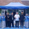 45 Tahun Beralaskan Tanah, Lapang EduLife SDN Karangbagja Kini Dicor